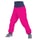 unuo Batolecí softshellové kalhoty s fleecem Fuchsiové (Softshell toodler trousers)